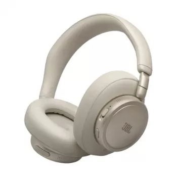 JBL Live 780NC bezvadu ausjamas ar adaptīvo trokšņu slāpēšanu, Bluetooth 5.3, 50H akumulators, šampanieša krāsā