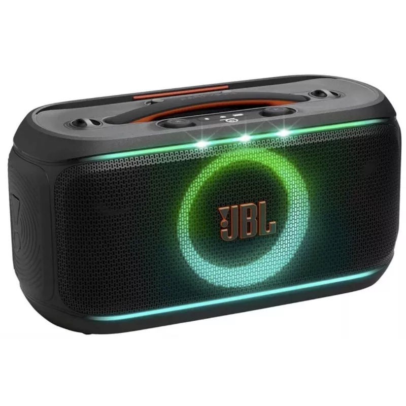 JBL Partybox On-The-Go 2 Bluetooth Speaker – Black, 100W RMS, IPX4, TWS