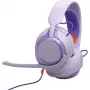 JBL Quantum 250 Vadu spēļu austiņas ar mikrofonu, violetas