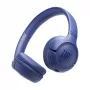 JBL Tune 530BT bezvadu ausis ar Pure Bass, Bluetooth 5.3, 40H akumulatoru, zilas