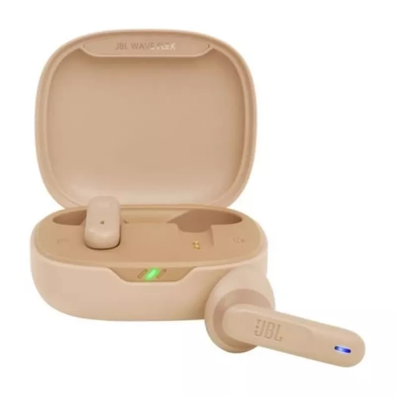 JBL Wave Flex TWS Bluetooth bezvadu ausī ievietojamie austiņas smilškrāsā EU