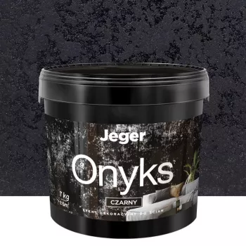 Jeger Plaster Onyks Black 7 kg Decorative Plaster