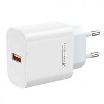 Jellico AK-165 USB 22.5W QC 3.0 Smart Fast Charger 1x USB (5-12V) Balts