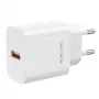 Jellico AK-165 USB 22.5W QC 3.0 Smart Fast Charger 1x USB (5-12V) Balts