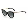 JIMMY CHOO AXELLEGS8079O Sieviešu tauriņa kaķa acs saulesbrilles - Melns rāmis, gradienta pelēkas lēcas 56/16/145 mm