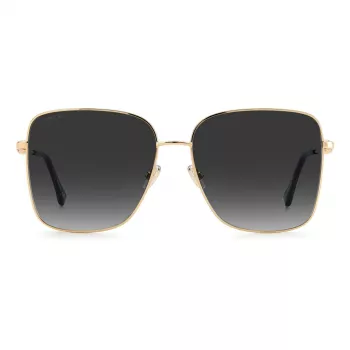 JIMMY CHOO HESTER-S-2M2 Sieviešu saulesbrilles - Melns rāmis, pelēki gradienta lēcas 59mm