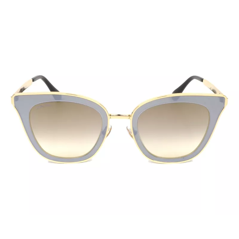 JIMMY CHOO LORYS492M2FQ Sieviešu kaķacs formas saulesbrilles Havana Brūns gradients 49mm