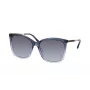 JIMMY CHOO NEREA-G-S-JQ4 Sieviešu saulesbrilles - Melns rāmis, Pelēkas lēcas - 57/17/145 mm
