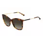 JIMMY CHOO NEREA Saulesbrilles NEREAGS05LHA Sievietēm Kaķacs Acetāts Melns Pelēks 55/20/144 mm