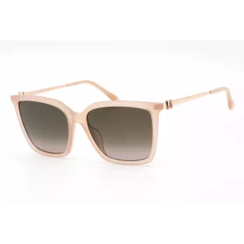 JIMMY CHOO TOTTA-G-S-FWM Sieviešu saulesbrilles - Melns acetāta rāmis, Pelēkas gradienta lēcas, 56mm