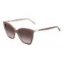 JIMMY CHOO Sieviešu kaķacs formas saulesbrilles RUA-G-S-Y9A Havana Acetāts Brūni Gradienta Lēcas 56/18/145 mm