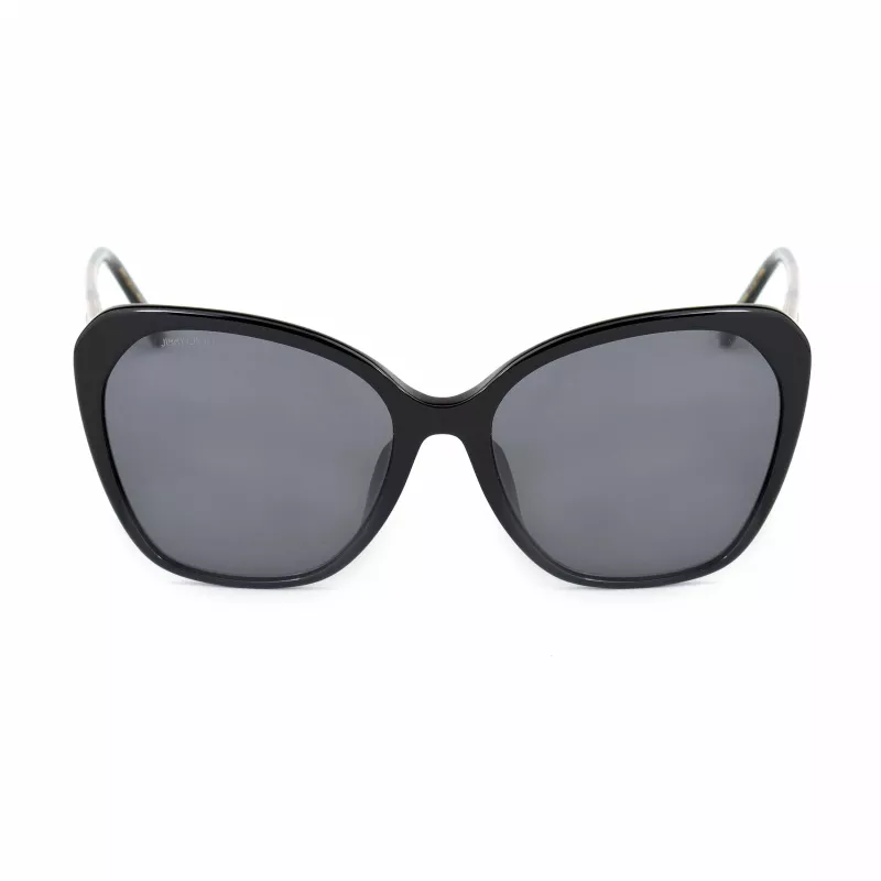 JIMMY CHOO Sieviešu ELE-F-S-807 Modes saulesbrilles - Acetāta rāmis, Polikarbonāta lēcas, UV400 aizsardzība, 56 mm lēcas platums