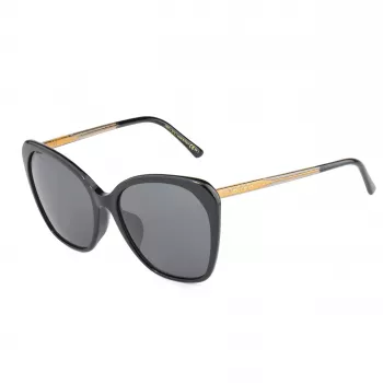 JIMMY CHOO Sieviešu ELE-F-S-807 Modes saulesbrilles - Acetāta rāmis, Polikarbonāta lēcas, UV400 aizsardzība, 56 mm lēcas platums