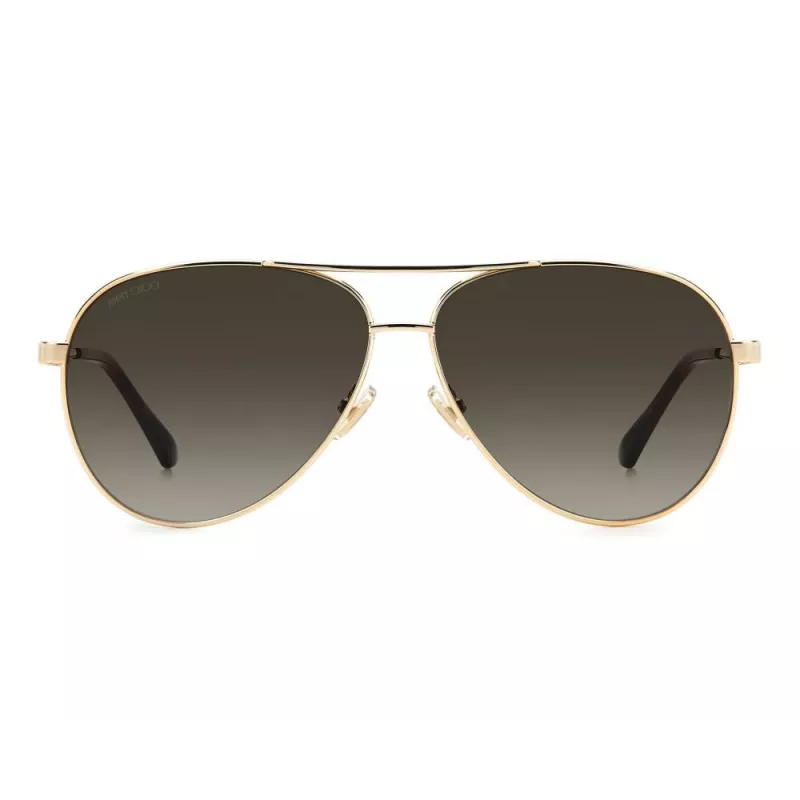 JIMMY CHOO Sieviešu JIMENA-S-06J Tauriņa saulesbrilles Havana Brūns Gradients 60mm