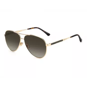JIMMY CHOO Sieviešu JIMENA-S-06J Tauriņa saulesbrilles Havana Brūns Gradients 60mm