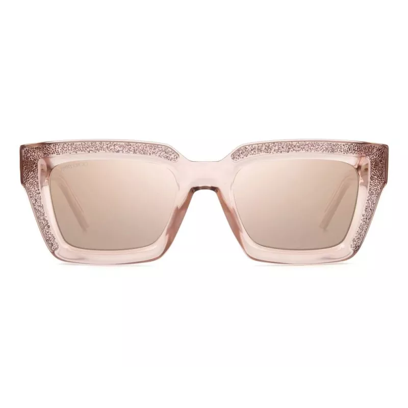 JIMMY CHOO Sieviešu MEGS-S-FWM2S Kaķacs formas saulesbrilles Havana Brūns gradients 51mm