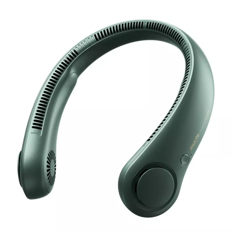JISULIFE Kakla Ventilators 3 Tumši Zaļš