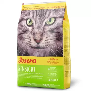 JOSERA SensiCat sausā barība kaķiem ar jutīgu gremošanu, mājputnu gaļa, 400g