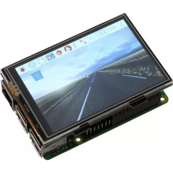Joy-it 3,5 collu TFT skārienjutīgs displeja modulis Raspberry Pi B+ / 2B / 3B / 3B+ / 4B - 480x320 SPI pretestības skārienekrāns