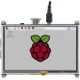 Joy-it RB-LCD5 5 collu Raspberry Pi skārienjūtīgais displeja modulis ar rezistīvo skārienu, 800x480, HDMI interfeiss