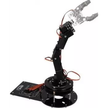 JOY-IT Robot02 5 asu robotrokas komplekts ar Arduino Nano un kursorsviras vadību