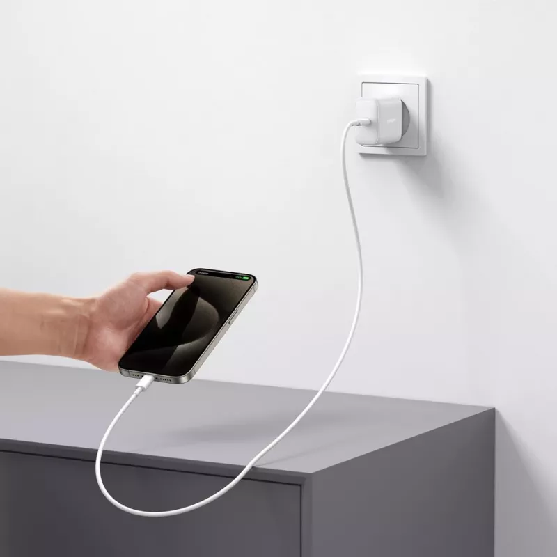 JOYROOM 10000mAh 22.5W USB-C Power Bank ar iebūvētu kabeli