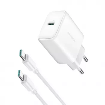 JOYROOM 10000mAh 22.5W USB-C Power Bank ar iebūvētu kabeli
