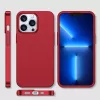 Joyroom 360 Full Case priekšējais un aizmugurējais vāciņš iPhone 13 Pro Max + rūdīta stikla ekrāna aizsargs Sarkans (JR-BP928 Red)