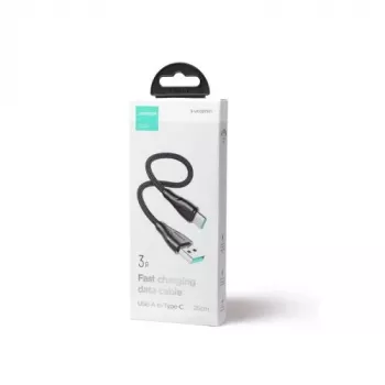 Joyroom A10 Series USB-C uz Lightning ātrās uzlādes kabelis PD 20W, 0,25m, Melns (S-CL020A11)