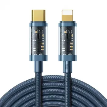 Joyroom A10 Series USB-C uz Lightning ātrās uzlādes kabelis PD 20W, 2m, zils (S-CL020A20)