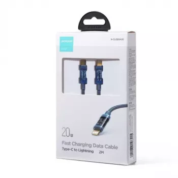 Joyroom A10 Series USB-C uz Lightning ātrās uzlādes kabelis PD 20W, 2m, zils (S-CL020A20)