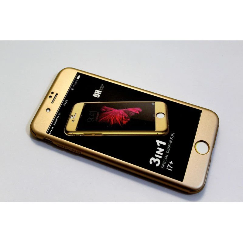 Joyroom Apple iPhone 7 Plus Plastmasas Maciņš JR-BP210 Zelts