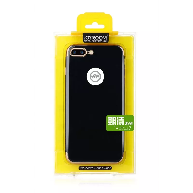 Joyroom Apple iPhone 7 Plus TPU Maciņš JR-BP234 Caurspīdīgs Melns
