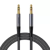 Joyroom Audio kabelis stereo, 3,5 mm Mini Jack, 1,2 m, melns (SY-A08)