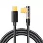 Joyroom Gaming Cable S-CC100A6 USB-C (Angled) / USB-C (Straight) 100W 1.2m - Black