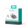 Joyroom IceLens Series True Wireless Earbuds ar LED gaismām, Bluetooth 5.3, TWS, AAC, SBC, Melns (JR-TC1-BLK)