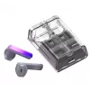Joyroom IceLens Series True Wireless Earbuds ar LED gaismām, Bluetooth 5.3, TWS, AAC, SBC, Melns (JR-TC1-BLK)
