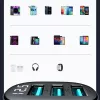 Joyroom JR-CCD03 Automašīnas lādētājs ar digitālo displeju, 3x USB-A, 17W, 3.4A, melns