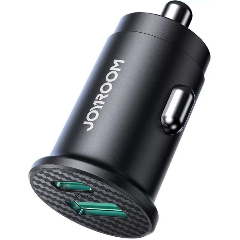 JOYROOM JR-CCN16 Mini 15W USB-A automašīnas lādētājs, melns