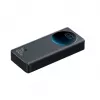 Joyroom JR-PBF02 Power Bank 20000mAh 30W PD QC Melns ar USB-A uz USB-C kabeli 0.25m