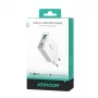 JOYROOM JR-TCF14-WHT 20W PD 3.0 & QC 3.0 divu portu USB sienas lādētājs - balts