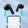 JOYROOM JR-TL11 True Wireless austiņas ar ENC, IPX4 ūdensizturību, Bluetooth 5.3, skārienvadību, melnas