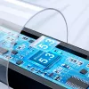 JOYROOM JR-TL11 True Wireless austiņas ar ENC, IPX4 ūdensizturību, Bluetooth 5.3, skārienvadību, melnas