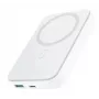 Joyroom JR-W020 20W Mini Magnetic Wireless Power Bank 10000mAh White with USB to Type-C 0.25m Cable