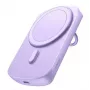 Joyroom JR-W030 Universāls Power Bank 6000mAh 20W MagSafe ar Gredzenu un Statīvu Violeta