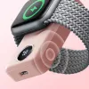 Joyroom JR-WQW01 Bezvadu barošanas bloks 2000mAh 3W Apple Watch, rozā
