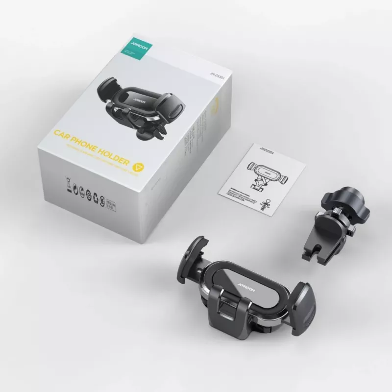 Joyroom JR-ZS351 Auto telefona turētājs ventilācijas atverei - Sudrabs