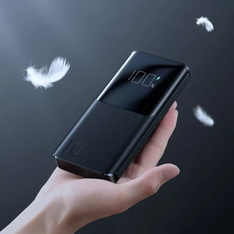 Joyroom Powerbank 15W 10000mAh PD QC3.0 AFC Melns (JR-T013)