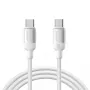 JOYROOM S-A62 Lively Series 60W USB-C uz USB-C kabelis 1,2 m balts