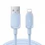 JOYROOM S-AL012A14 2.4A USB uz Lightning kabelis, 1,2m, zils